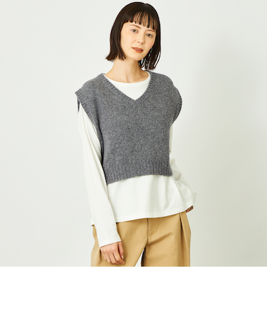 GREY LABEL ローゲージショートベスト