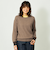 GREY LABEL ウールカシミヤバイカラーニット