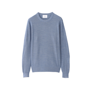 【WEB&一部店舗限定】ミニワッフル クルーネックプルオーバー