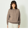 GREY LABEL ウールカシミヤニットパーカー