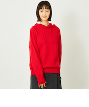 GREY LABEL ウールカシミヤニットパーカー