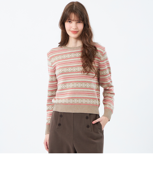 フェアアイルウィンターニット