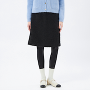 ウールシャギーショートスカート