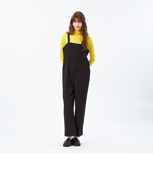 ブークレチェックサロペット