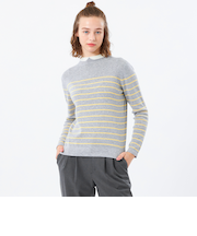 【2025年秋冬モデル】Cleric Collar Knit ウールブレンド