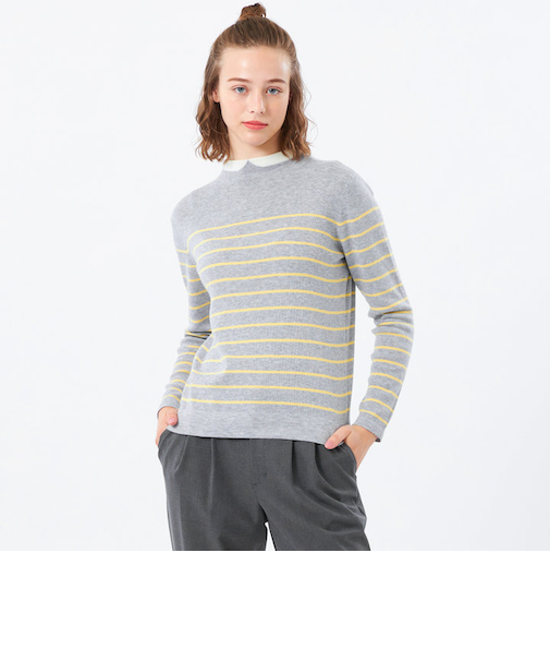 【2025年秋冬モデル】Cleric Collar Knit ウールブレンド