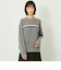 GREY LABEL ローゲージラインニット