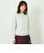 GREY LABEL ウールカシミヤクルーネックニット