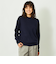 GREY LABEL ウールカシミヤクルーネックニット
