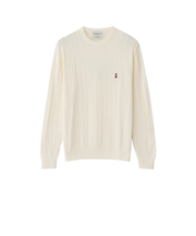 【WEB&一部店舗限定】バッキンガムベア ケーブル クルーネックプルオーバー