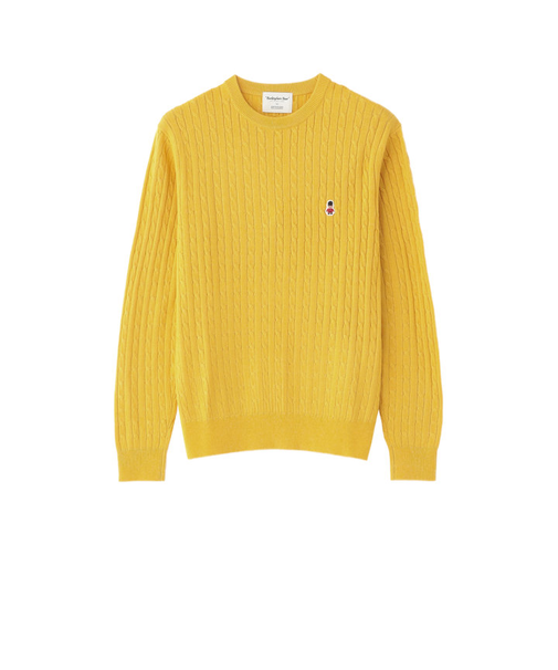 【WEB&一部店舗限定】バッキンガムベア ケーブル クルーネックプルオーバー