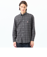 バッキンガムベア シャンブレーネル/チェック 長袖ボタンダウン