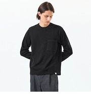 起毛ブリスター クルーネックロンT