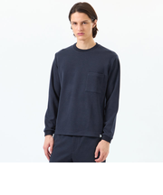 起毛ブリスター クルーネックロンT