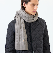 バッキンガムベア ケーブル ニットマフラー