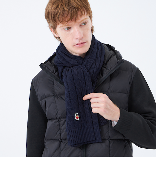 バッキンガムベア ケーブル ニットマフラー