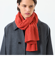 バッキンガムベア ケーブル ニットマフラー