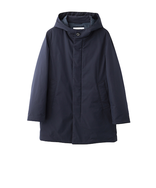 高密度ストレッチツイル/ダウン WELLINGTON HOOD short(ウェリントンフードショート)