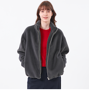 フェイクファースタンドブルゾン