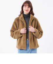 フェイクファースタンドブルゾン