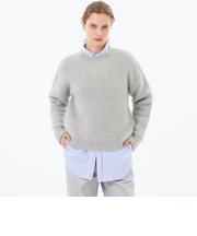 【WEB&一部店舗限定】ヤクフォックスローゲージニット