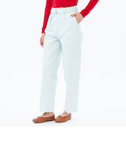 【WEB&一部店舗限定】ベルテッドデニムパンツ