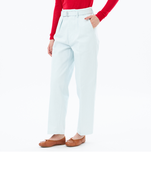 【WEB&一部店舗限定】ベルテッドデニムパンツ