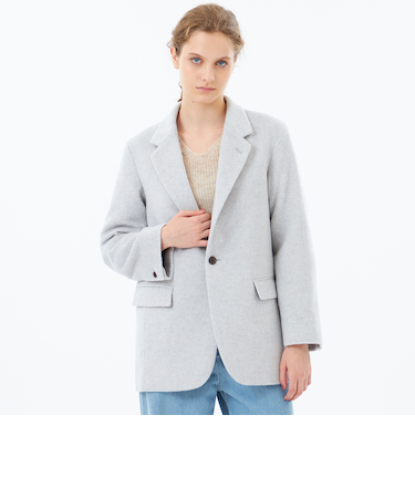 【WEB&一部店舗限定】アンゴラウールシャギージャケット