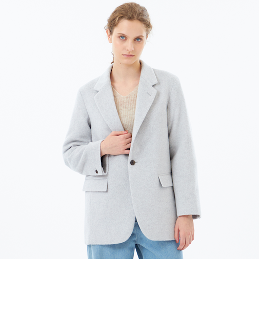 【WEB&一部店舗限定】アンゴラウールシャギージャケット