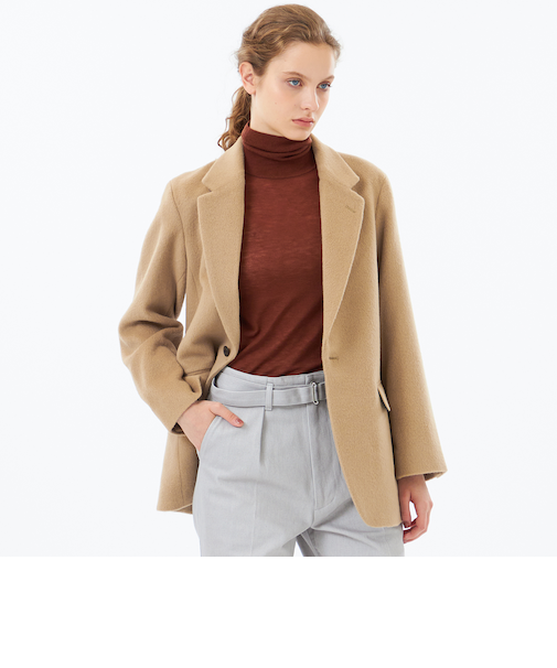 【WEB&一部店舗限定】アンゴラウールシャギージャケット