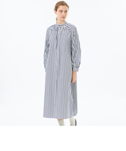 【WEB&一部店舗限定】THOMAS MASON ギャザーワンピース