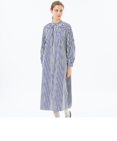 【WEB&一部店舗限定】THOMAS MASON ギャザーワンピース