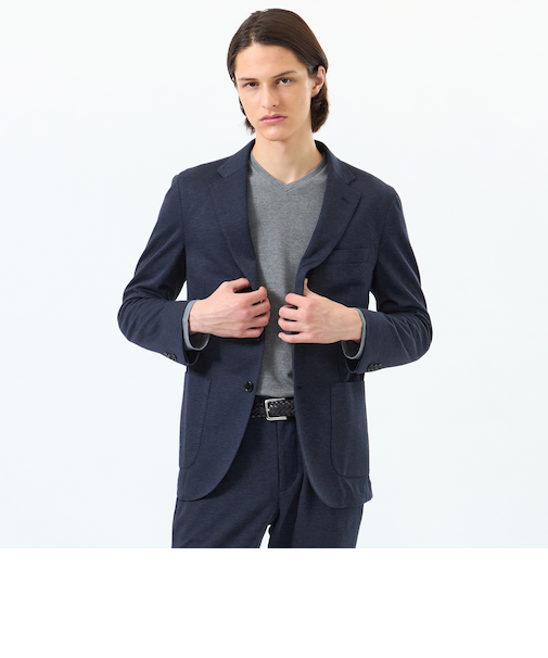 テーラードジャージー ジャケット 36G裏メッシュモクロディ