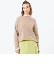 Cleric Collar Knit ウールカシミヤ製