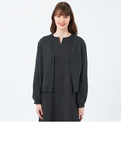 グリッターカーディガン