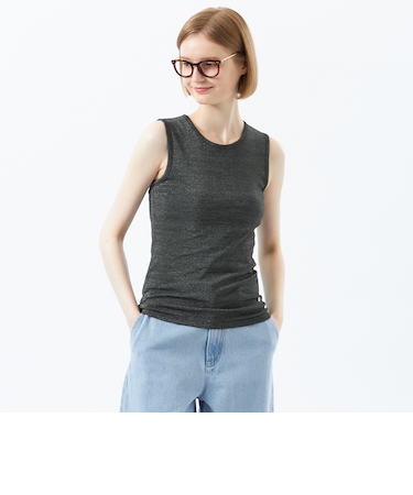 ラメフライスタンクトップ