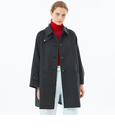 【WEB&一部店舗限定】【WELBURY（ウェルベリー）】ダブルクロスカシミヤ製