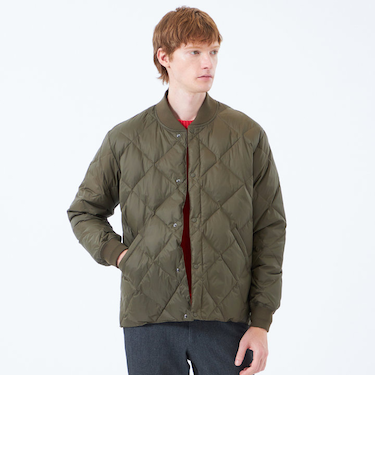 ダイヤキルトタフタ フライトジャケット with TAION