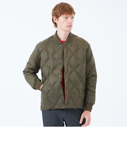 ダイヤキルトタフタ フライトジャケット with TAION