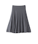 【WEB&一部店舗限定】フレアプリーツニットスカート