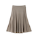 【WEB&一部店舗限定】フレアプリーツニットスカート