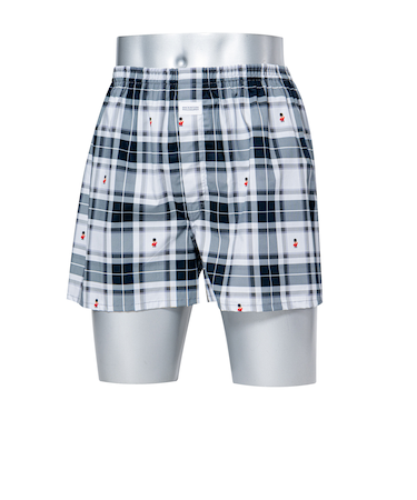 チェックバッキンガムベア　トランクス/ウエスト2本ゴム