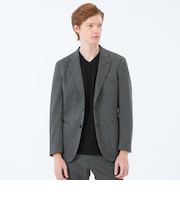 テーラードジャージー ジャケット 36G裏メッシュモクロディ