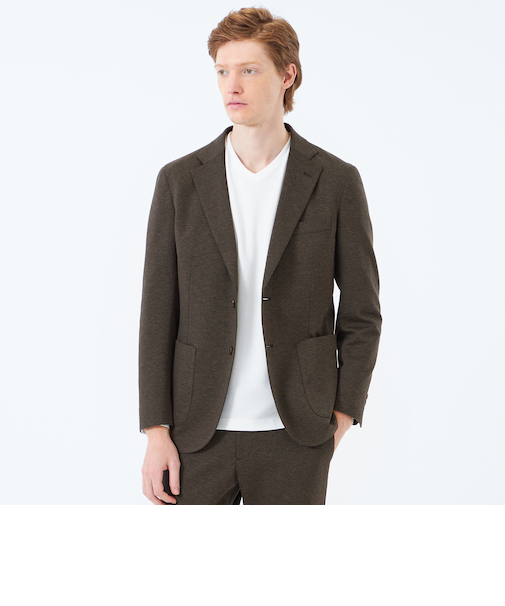 テーラードジャージー ジャケット 36G裏メッシュモクロディ