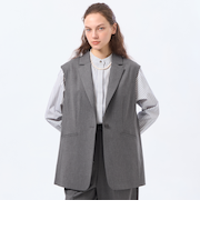 ウールツイルジレジャケット