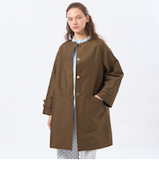 【WELBURY NO COLLAR(ウェルベリーノーカーラー)】ダブルクロス製