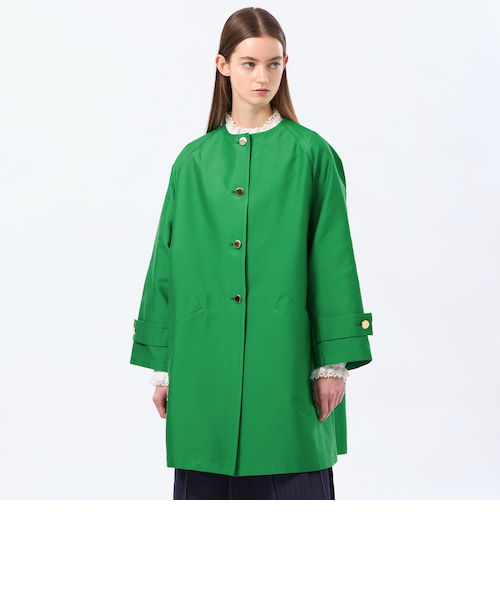 WELBURY NO COLLAR(ウェルベリーノーカーラー)】ダブルクロス製