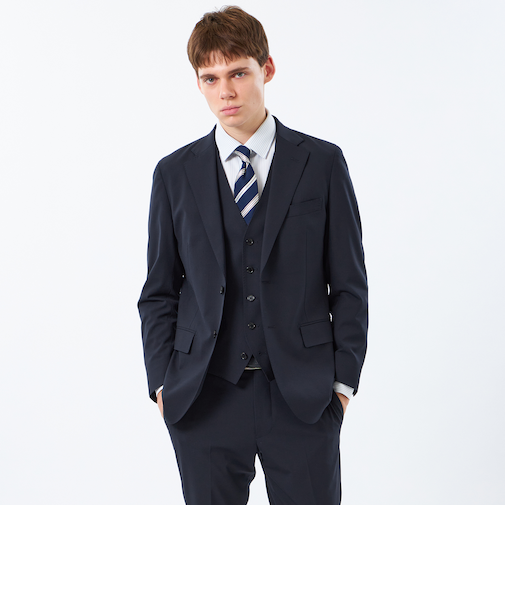 トロッター ジャケット ＃109 ウール混ストレッチトロピカル