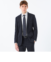 トロッター エクストラソリッドジャケット ウール調ドビー