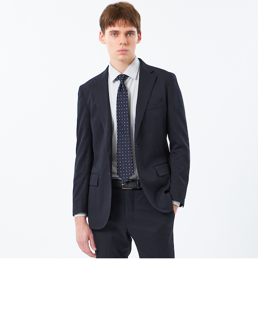 トロッター エクストラソリッドジャケット ウール調ドビー